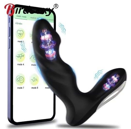 男女用ボディケア電動マッサージ器 防水 9パターン振動遠隔操作可能
