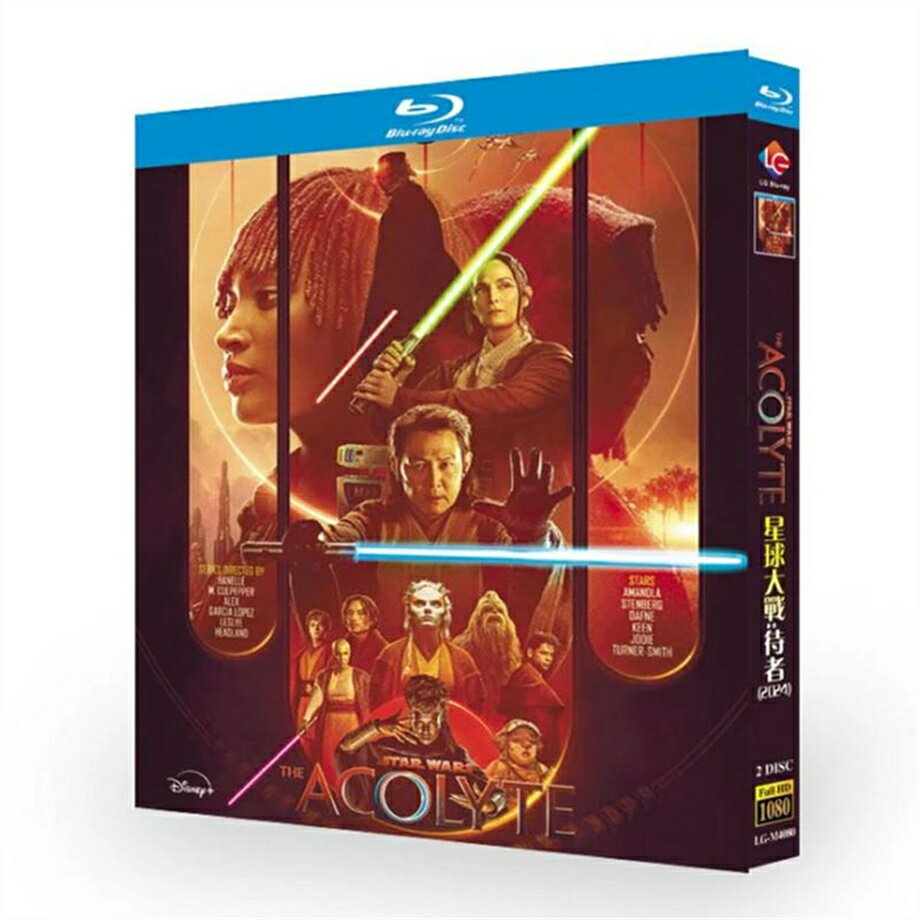 日本語字幕 日本語吹き替え スター・ウォーズ：アコライト Blu-ray 全話収録 海外仕様