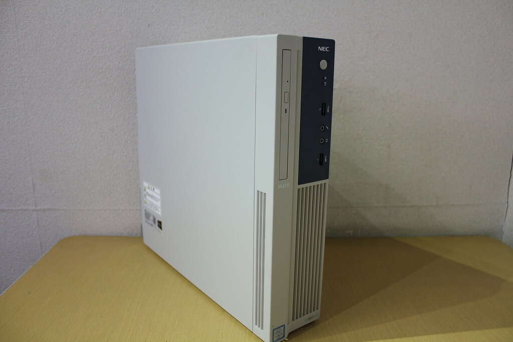 【送料無料】【中古】【Windows10搭載】【HDDモデル】第6世代Corei3 6100 3.7Ghz！DVDドライブ搭載！デスクトップパソコン！NEC MK37LL-U『DVD鑑賞』『Windows10』『お買い得！通常品』