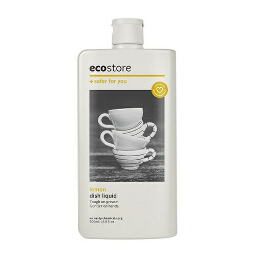 エコストア ecostore ディッシュウォッシュ リキッド レモン 500mL 食器用洗剤 ナチュラル