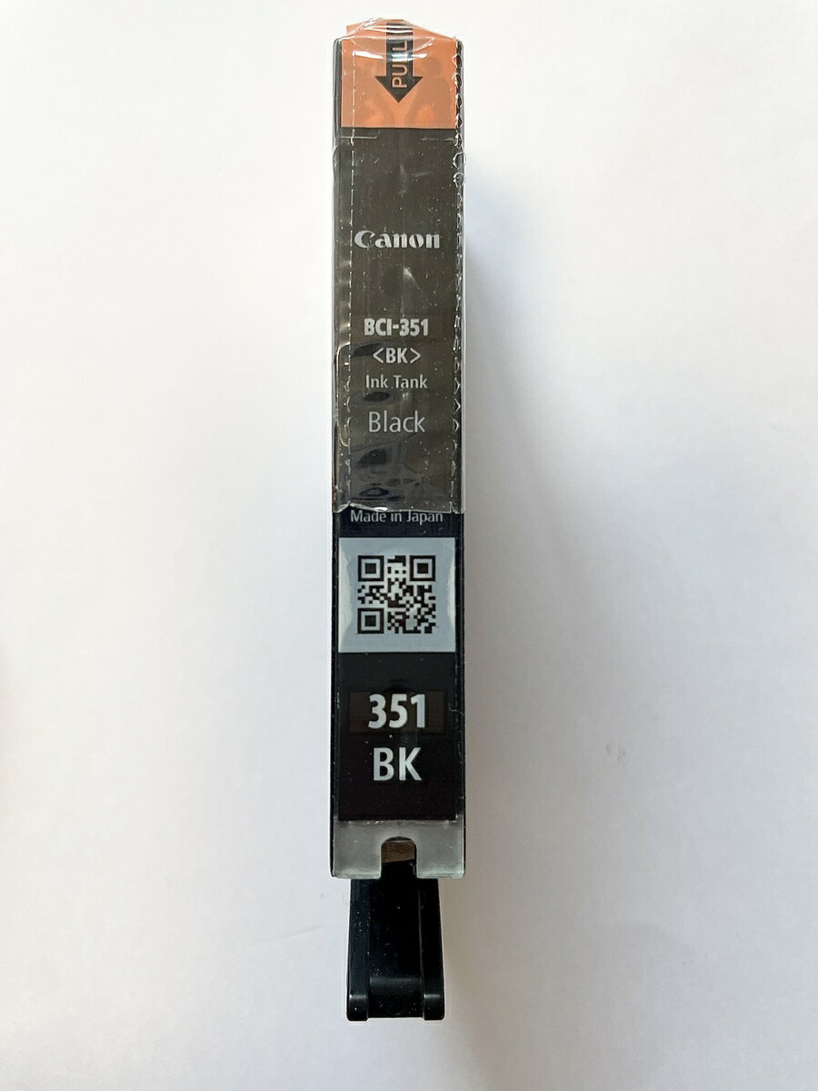 キャノン純正品アウトレット外箱なしインクカートリッジBCI−351BK ブラック