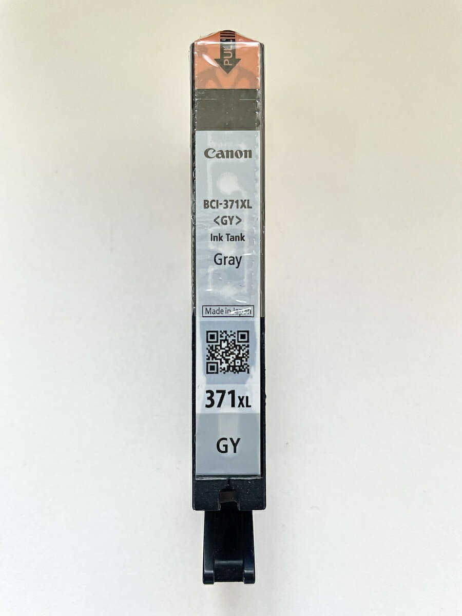 Rakuten - キャノン純正品アウトレット外箱なしインクカートリッジBCI−371XL グレー