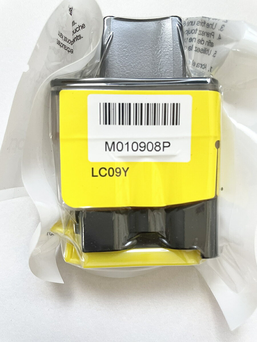 Rakuten - ブラザー純正品アウトレット外箱なしインクカートリッジLC09Y　イエロー