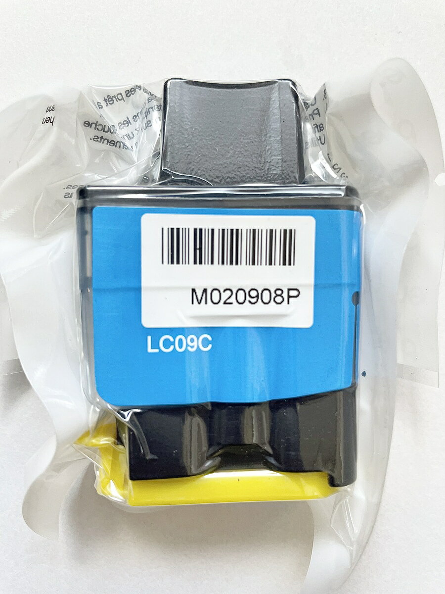ブラザー純正品アウトレット外箱なしインクカートリッジLC09C　シアン