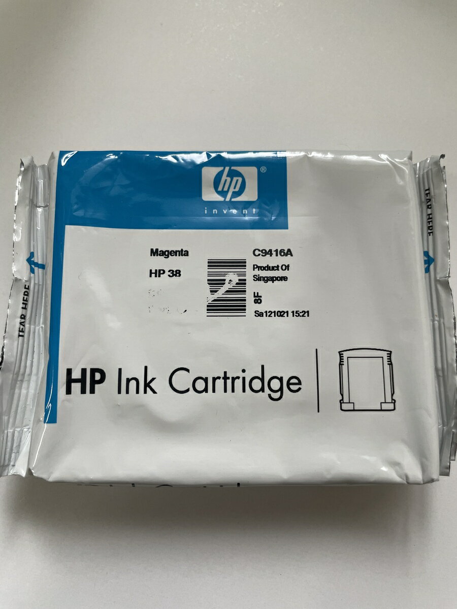 Rakuten - HP38 マゼンタ　純正インクカートリッジ　アウトレット品 外箱無しHP38 Magenta C9416A 1個(送料無料)