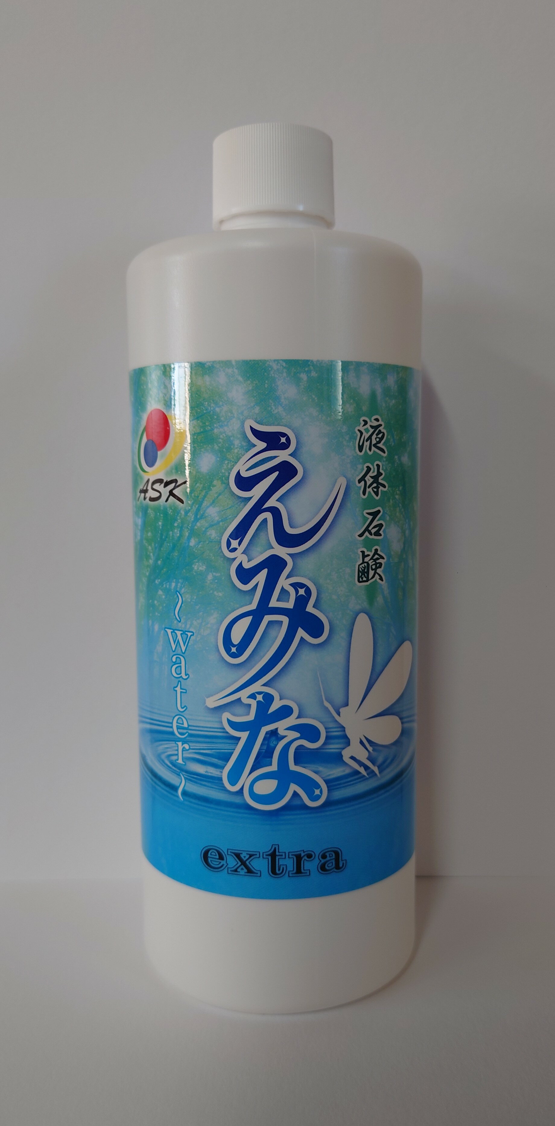 万能 液体石鹸 えみな -Water- EXTRA【あす楽対応】液体石けん 洗剤 洗濯 食器洗い 洗車 掃除 500ml【抗酸化溶液活用製品】