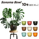 【おしゃれ 植木鉢 10号 大型】Sonoma Bowl (ソノマボール) / ecoforms (エコフォームズ)【室内 屋外 かわいい】