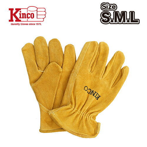 KINCOステッカープレゼント【Kinco Gloves / キンコ グローブ】 #50 COWHIDE DRIVERS GLOVE S/M/L【発送方法ネコポス】