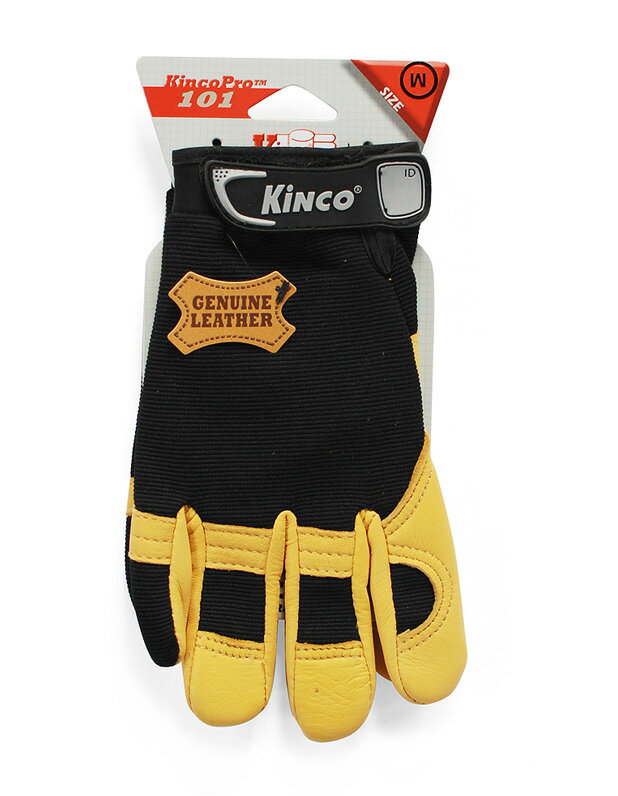 華麗 鹿革を使った肌触りのいいワークグローブ Kinco Gloves 101 KincoPro UNLINED DRIVERS DEERSKIN  キンコグローブ