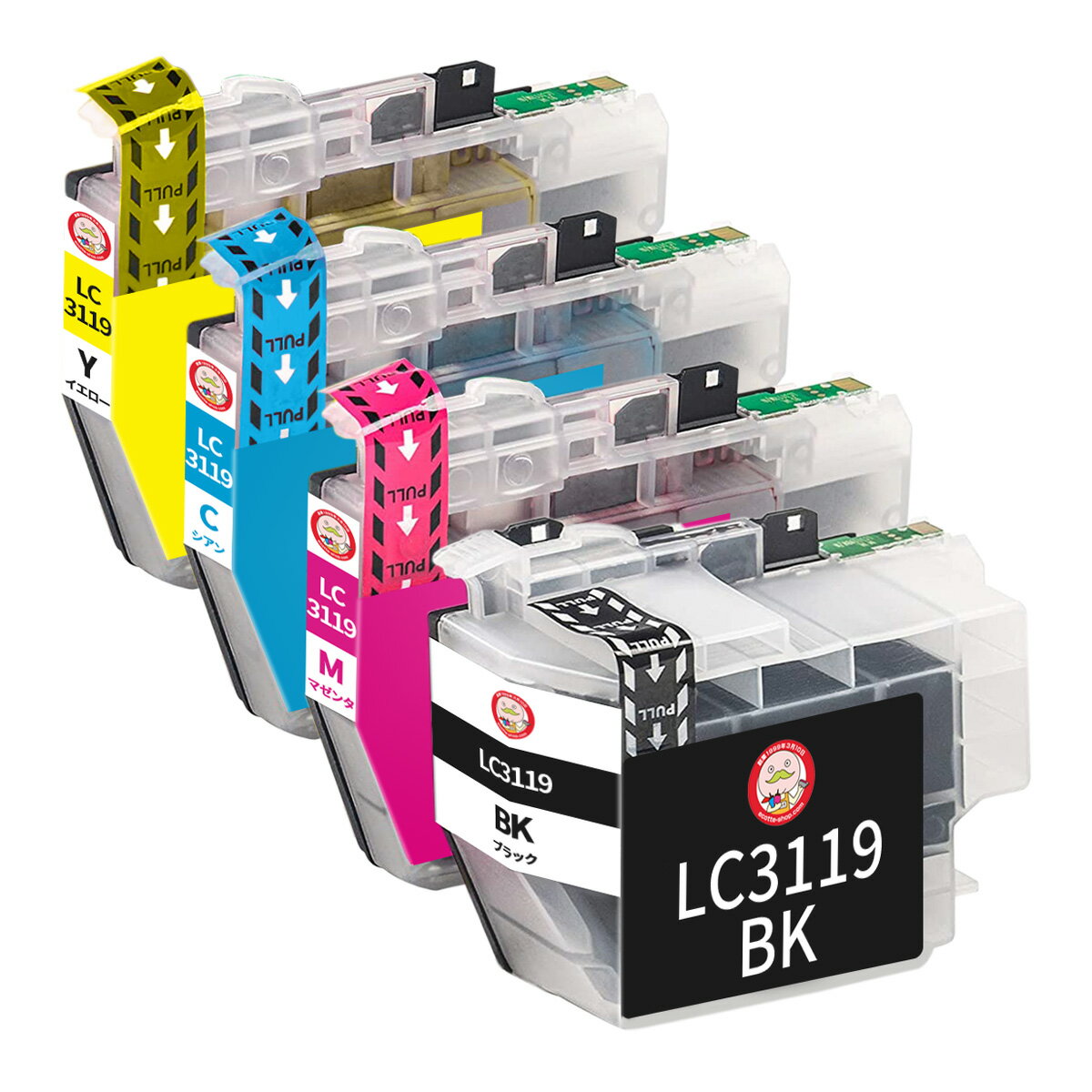 Rakuten - LC3119-4PK BR社用 互換インクカートリッジ 4色 ┃ MFC-J6580CDW MFC-J6980CDW MFC-J5630CDW MFC-J6983CDW MFC-J6583CDW PRIVIO WORKS