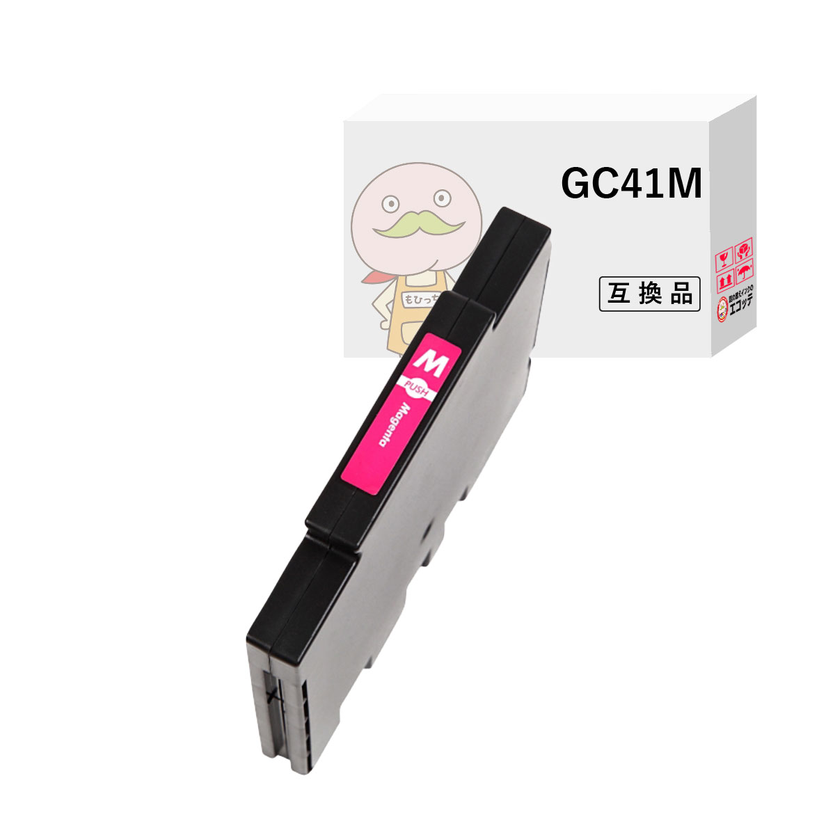 Refill Ink - 【同型番3点以上で注文可能】 GC41M RICOH ( リコー )用 互換インクカートリッジ 顔料 マゼンタ 1個 ┃ SG 7200 SG 7100 SG 3200 SG 3100 SG 2250 ジェルジェットプリンター　IPSiO イプ