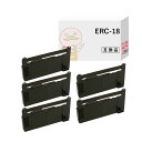 ERC-18B ERC18B ERC-18 TY-8366B TY-8366 インクリボンカセット 黒 5個 SHARP ( シャープ )用 ┃ シャープ イン...