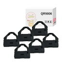 QR9006 インクリボンカセット 黒 6個 RICOH ( リコー )用 ┃ リコー インクリボンカセット QR9006 インクリボンカセット ポイント消化 ...