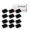 APTi 04288 サブリボン 黒 12個 APTi ( アプティ )用 ┃ インクリボン インク リボンカセット インクカートリッジ プリンターインク カセ...