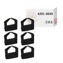 4201-0049 インクリボンカセット 黒 6個 FUJI XEROX ( 富士ゼロックス )用 ┃ 富士ゼロックス インクリボンカセット 4201-0049...