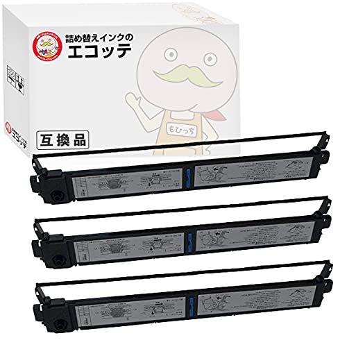 MPP6 インクリボンカセット 黒 3個 FUJITSU ( 富士通 )用 ┃ 富士通 インクリボンカセット MPP6 インクリボン ポイント消化 VSP2910H VSP2910G VSP2900G