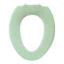 オカ(OKA) フルールブラン トイレ便座カバー O型専用タイプ グリーン (洗える 厚手 花柄 フェミニン)