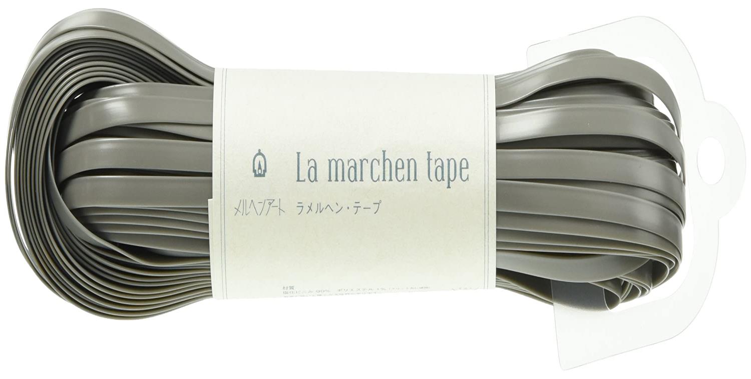 メルヘンアート ラ メルヘン・テープ 5mm 150g 約30m Col.138 マットグレー 1玉