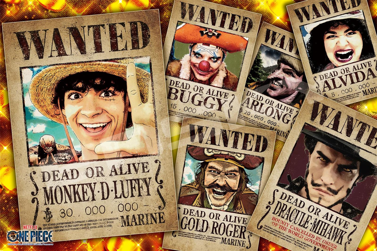 エンスカイ(ENSKY) Netflix実写『ONE PIECE』 WANTED POSTER 50×75cm ジグソーパズル 1000ピース JIGSAW PUZZLE 1000-593