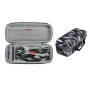 JBL CHARGE5 / CHARGE4 Bluetoothスピーカー 専用収納ケース-Hermitshell (黒迷彩)