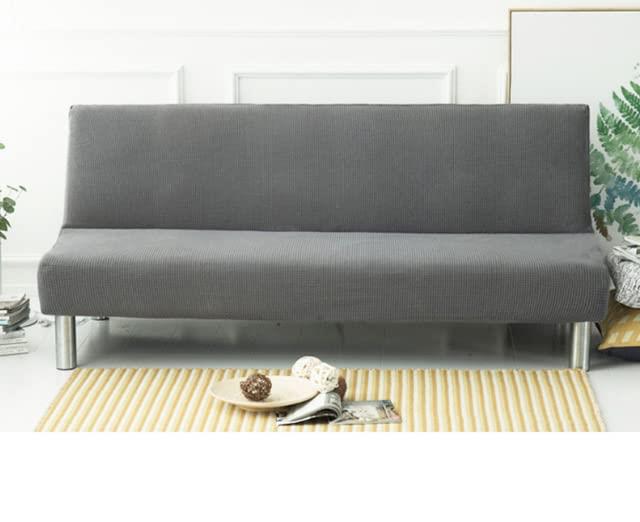 ソファーベッドカバー ソファーカバー 肘なし 2人掛け 3人掛け ストレッチ 北欧 かけるだけ 伸びる キ..