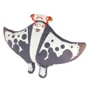 三英貿易 Splatoon (スプラトゥーン)3 ALL STAR COLLECTION マンタロー (S) W44×D6.5×H28.5cm ぬいぐるみ SP47