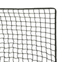 AKOZLIN 硬式軟式用野球ネット 3m×1m〜3m×10m ぼうきゅうネット 野球練習ネット 投球練習 30本の結束バンド付き 組立簡単 ブラック