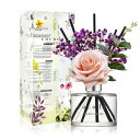 COCODOR ココドール ローズフラワーディフューザー 200ml ガーデンラベンダー(Garden Lavender) ルームフレグランス - プレゼント 女性 誕生日 記念日 線香 贈り物 ギフト 人気