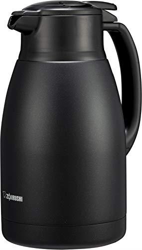 乐天商城 - 象印マホービン(ZOJIRUSHI) ステンレスポット 1.5L マットブラック SH-HC15-BM