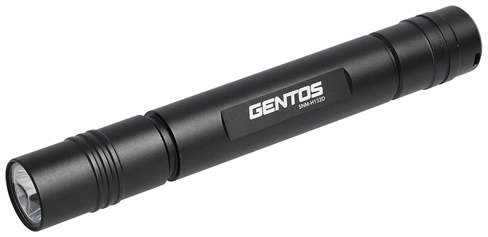 GENTOS(ジェントス) 懐中電灯 小型 LED ペンライト 単3電池式 200ルーメン SNMシリーズ SNM-H132D ハンディライト フラッシュライト