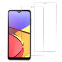 【2枚セット】 Galaxy A21 用 ガラスフィルム SC-42A SCV49 ギャラクシー A21 強化ガラス 液晶保護 フィルム 【気泡ゼロ/貼り付け簡...