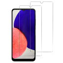 【2枚セット】 Galaxy A22 5G 用 ガラスフィルム SC-56B フィルム ギャラクシー A22 5G 強化ガラス 液晶保護 【気泡ゼロ/貼り付け簡...
