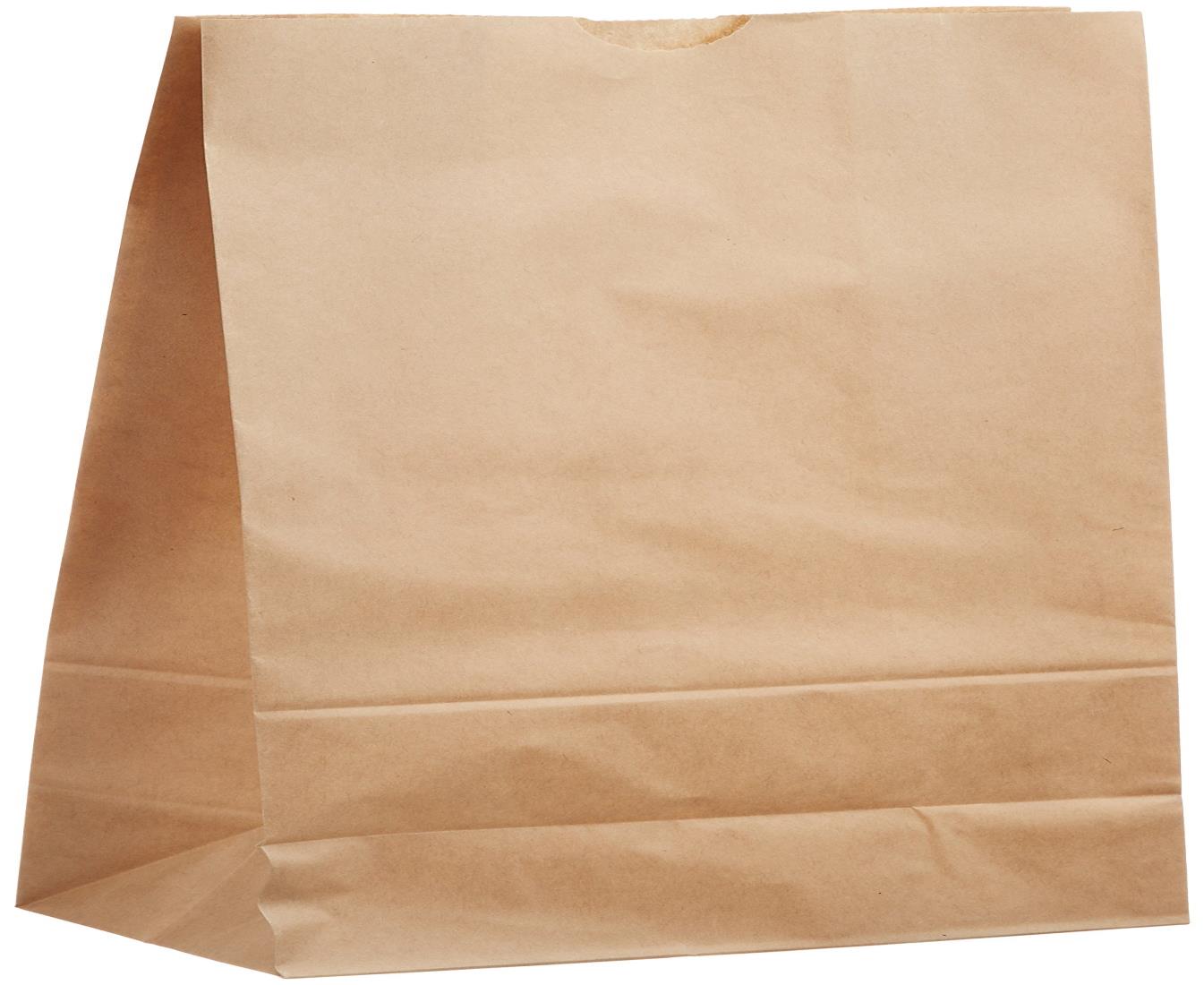 ヘイコー 紙袋 角底袋 No.8 クラフト 15.5x9.5x32cm 100枚