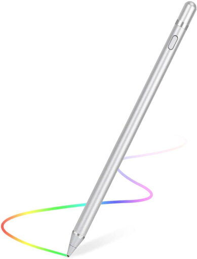 タッチペン スタイ ラスペン iPad用ペンシル 第9/8/7/6/5/4/3/2世代 iPad Air 4/3/2/1 iPad Mini 6/5/4/3/2/1 iPad Pro 12.9/11/10.5/9.7 対応 iPad用ペン (シルバー) タッチペン スタイ ラスペン iPad用ペンシル 第9/8/7/6/5/4/3/2世代 iPad Air 4/3/2/1 iPad Mini 6/5/4/3/2/1 iPad Pro 12.9/11/10.5/9.7 対応 iPad用ペン (シルバー)