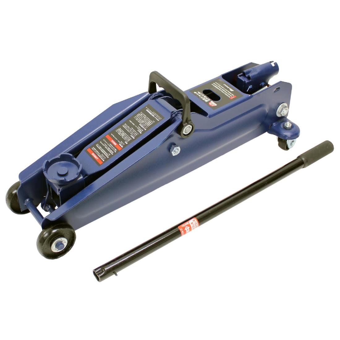 メルテック 車用 油圧フロアージャッキ 2.25t ミドルリフト 最高値/最低値 410/133mm ジャッキタッチメント付 Meltec FA-23