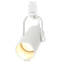 Dotoy ダクトレール用 スポットライト E11口金 白 ダクトレール LED電球 E11 60W形相当 電球色 6W 600lm ライティングバー用照明器具 LED電球+器具セット ledスポットライト付き 天井照明 人気 (白 + 電球色)(2)