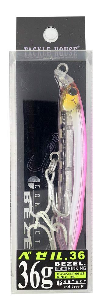 タックルハウス(TackleHouse) ジグミノー コンタクト ベゼル 100mm 36g NRピンクバック #NR1 BEZEL.36 ルアー