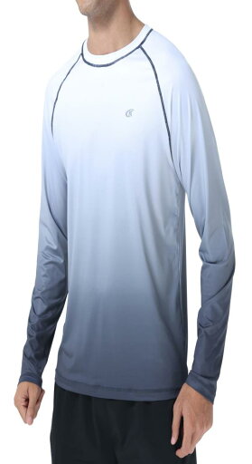 Hyzhwl ラッシュガード メンズ 長袖 水着 tシャツ UPF50+ 接触冷感 uvカット紫外線対策 水陸両用 速乾 通気 スポーツ 海水浴 サーフィン服 日焼け予防 Hyzhwl ラッシュガード メンズ 長袖 水着 tシャツ UPF50+ 接触冷感 uvカット紫外線対策 水陸両用 速乾 通気 スポーツ 海水浴 サーフィン服 日焼け予防