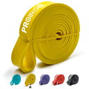 PROIRON レジスタンスバンド 抵抗バンド トレーニングバンド ラテックス製 黄(18-31kg)
