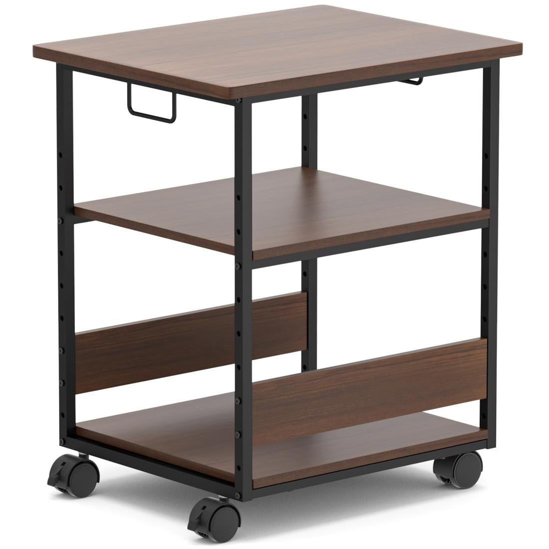 MIYOKI プリンター台 プリンタラック キャスター付き 幅60 奥行50cm 高さ70cm 総耐荷重90kg A3 A4対応 ..