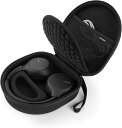 YINKE ヘッドホンケース Sony WH-CH710N / WH-CH720 /WH-CH700N ヘッドフォン用、ワイヤレスBluetoothノイズキャンセリング オーバーイヤーヘッドフォン用 - ストレージ保護トラベルキャリーバッ(ブラック)