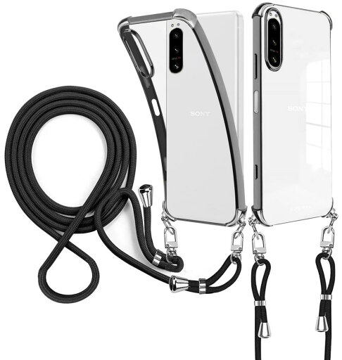 weiaoluo Xperia 5 IV ケース ク リア ショルダー 透明 TPU SO-54C SOG09 A204SOケースSony エクスペリア5iv スマホケース 耐衝撃 斜めがけ 織りストラップ付き スマートフォン ネックショルダー 調節可能な クロスボディ ネックレス 保護 ソフト 軽量 薄型 肩がけ 首掛け 紐 weiaoluo Xperia 5 IV ケース ク リア ショルダー 透明 TPU SO-54C SOG09 A204SOケースSony エクスペリア5iv スマホケース 耐衝撃 斜めがけ 織りストラップ付き スマートフォン ネックショルダー 調節可能な クロスボディ ネックレス 保護 ソフト 軽量 薄型 肩がけ 首掛け 紐