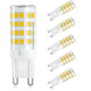 DiCUNO LED電球 G9口金 セ ラミックス LEDランプ 調光不可能 3W 320lm 全方向照明 3000K 電球色 30Wハロゲンランプ相当 6個セ...