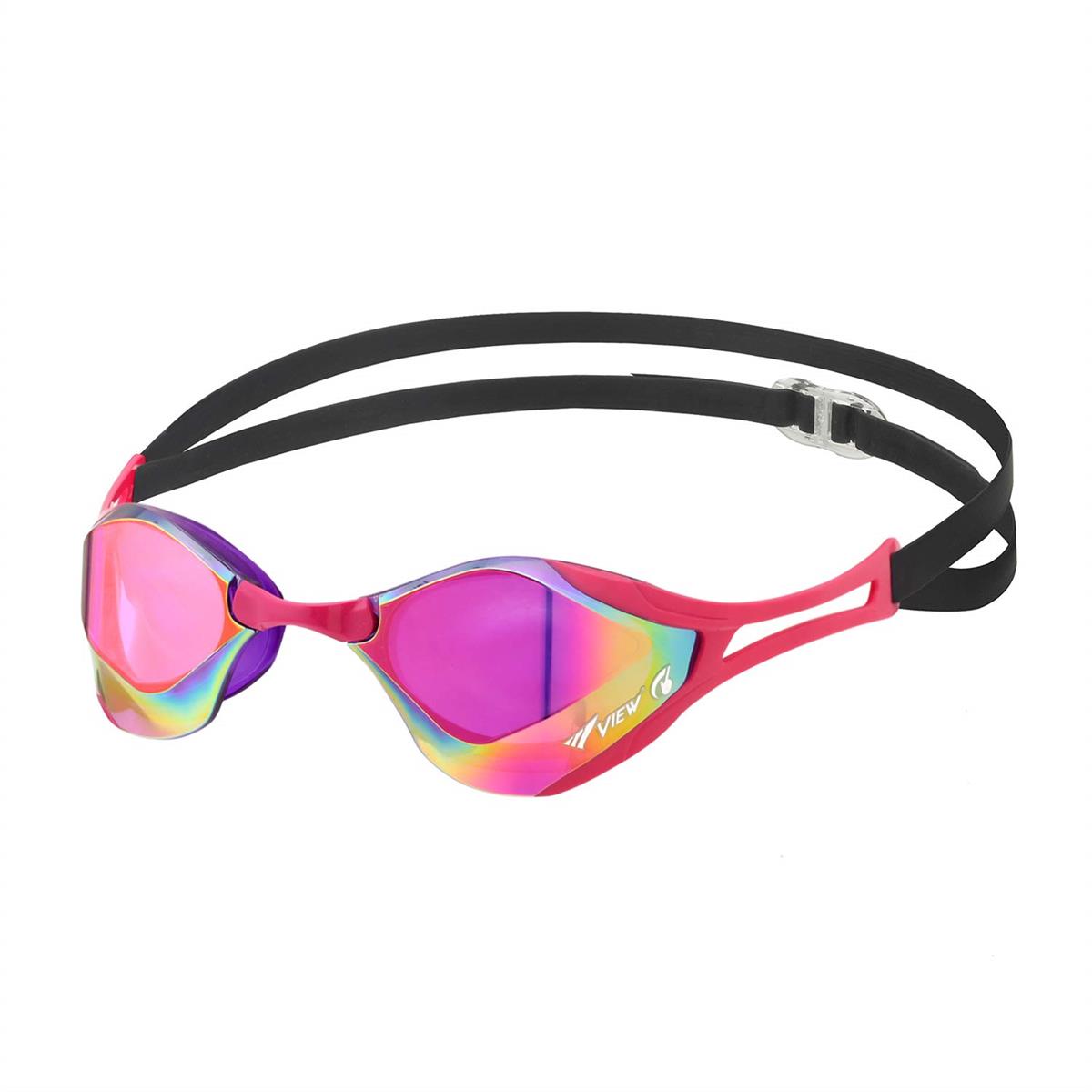 ビュー スイミングゴーグル BladeFZERO 日本製 レーシング ミラータイプ ノンクッション くもり止め機能SWIPE搭載 10歳~大人用 Fina承認済 V128SAM VOP