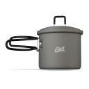 エスビット(Esbit) キャンプ アウトドア用ポット クッカー アルミニウムポット 625ml ESPT625HA0 グレー(4)