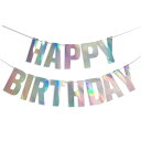 キラキラ Happy Birthday ペーパー レター ガーランド 輝く 誕生日 飾り付け ガーランド ぴかぴか バースデー バナー 誕生日 飾り バースデー 飾り 写真背景 バースデー パーティーグッズ お祝い 子供 大人