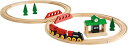 BRIO (ブリオ) クラシックレール 8の字セット 全22ピース 対象年齢 2歳~ (電車 おもちゃ 木製 レール) 33028