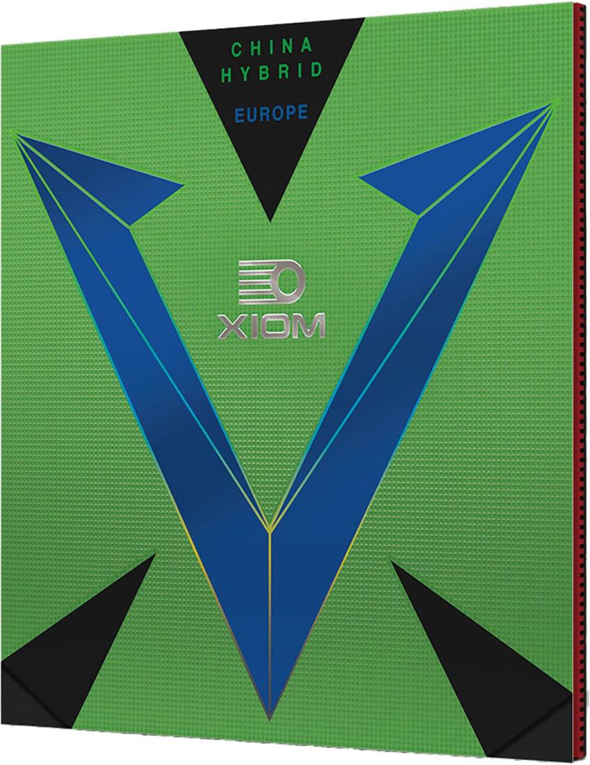 エクシオン(XIOM) 卓球 ラバー ヴェガ ヨーロッパ ハイブリッド ブラック(BK) 1.8 10731