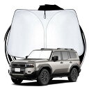 ruiya 2024新型 トヨタ ランドクルーザー250 ランクル250 専用 サンシェード フロントガラス用 パラソル 車用サンシェード UVカット 日よけ ...