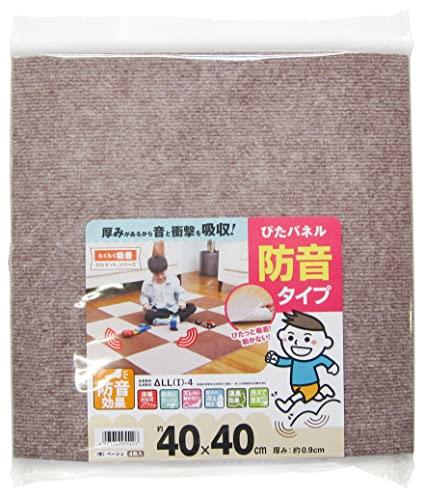 ワタナベ工業 吸着ぴたパネル防音タイプ 4枚入